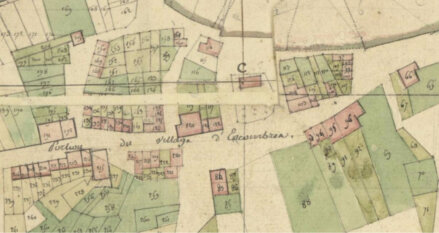 Cadastre 1810 Escombres - Gite La Tour