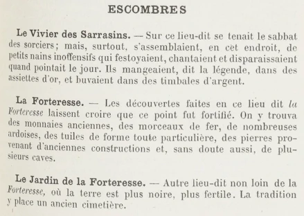 Escombres